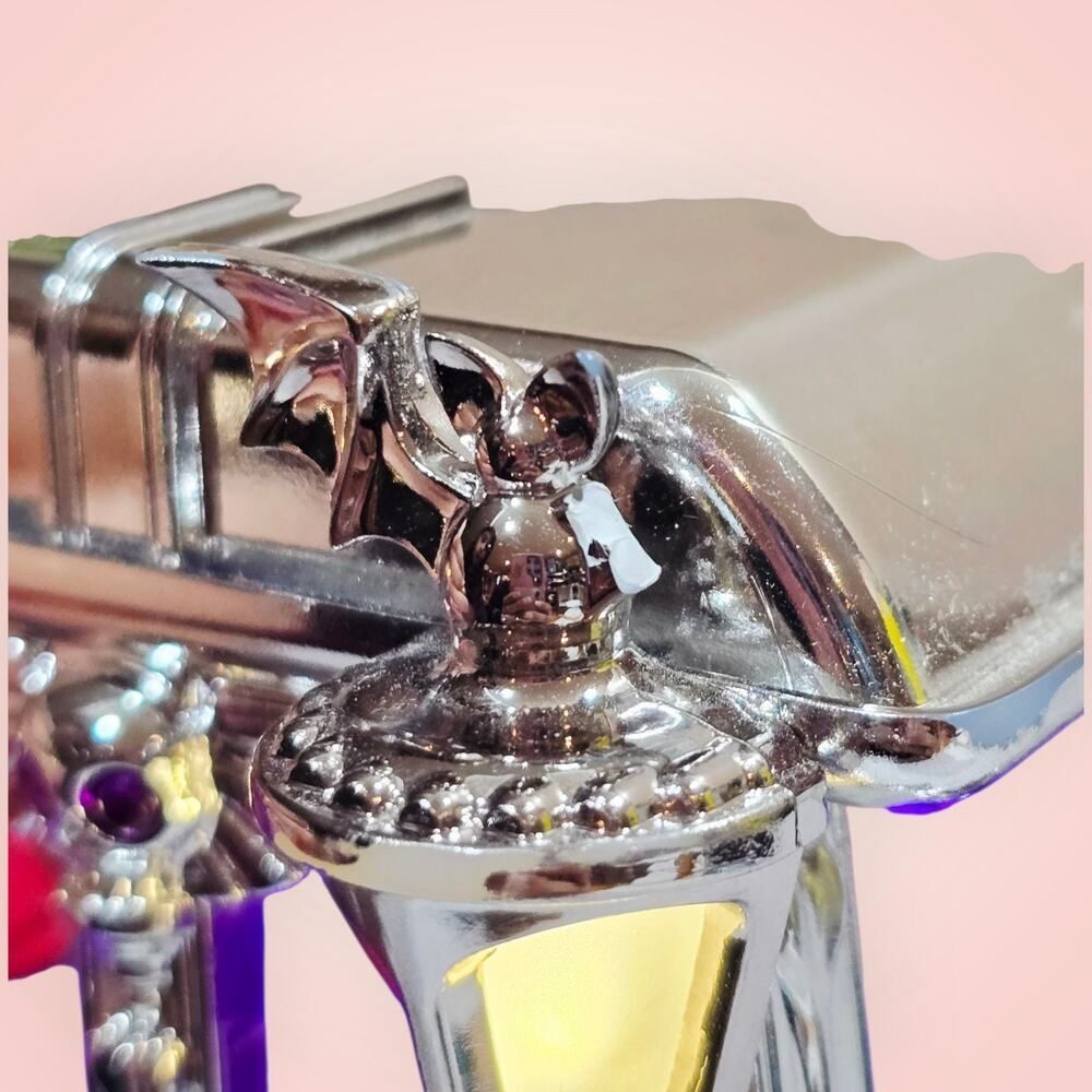 Bath & Body Works‎ Light-Up Hearse Waterglobe 3-Wick Candle Holder AS IS - Picture 6 of 14
